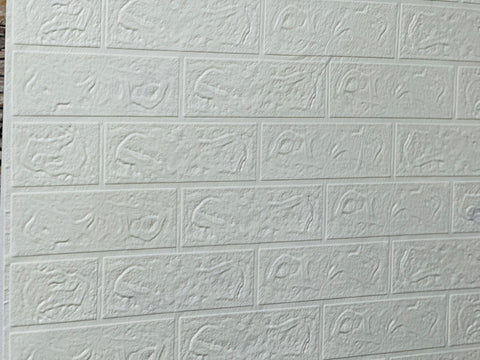 3D Wall Brick Wallpaper | Decorative Wall Sticker 6pcs Sheet