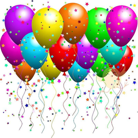100 Pcs Party Balloons with 1 Hand Balloon Air Pump