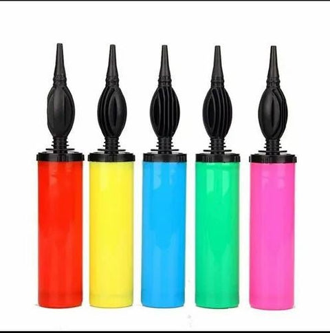 100 Pcs Party Balloons with 1 Hand Balloon Air Pump
