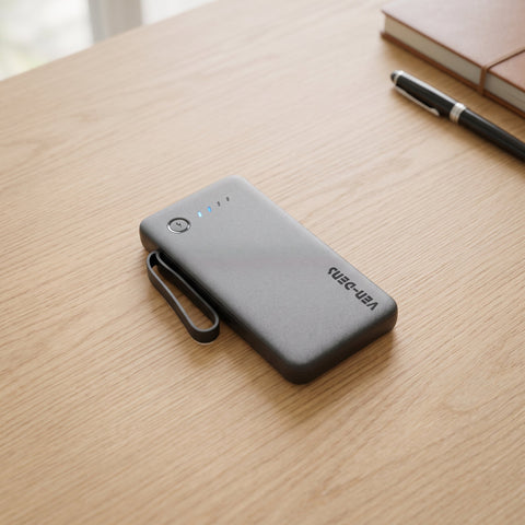 10000mAh Fast Charging Power Bank with Built-in Cables | Universal Portable Charger