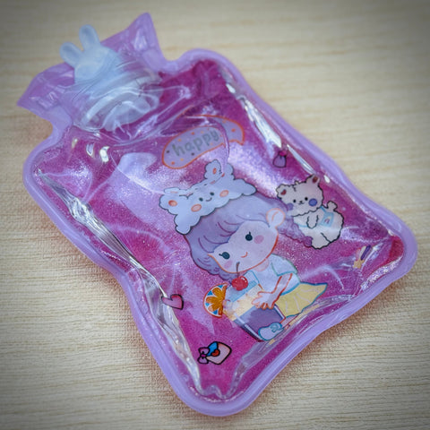 Hot Water Bag Transparent| for period cramps | for Pain Relief Hot bag | Small Cute Mini Size Hot and Cold Winter Water Bag | Hand Warmer Hot Bag| Hot Bag for girl| 4 Pieces Set