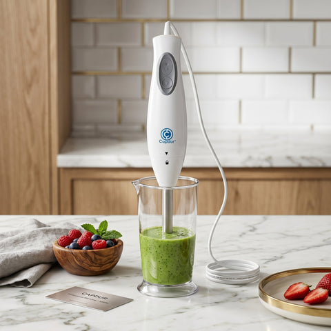 2-in-1 Hand Blender 300W – Powerful Mixer with Measuring Cup