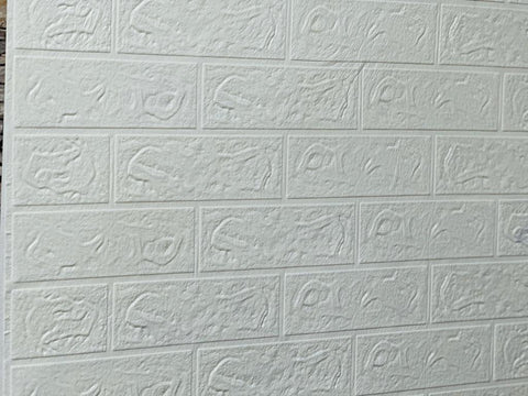 3D Wall Brick Wallpaper | Decorative Wall Sticker 3Pcs Sheet