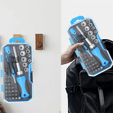 44-in-1 Multifunctional Screwdriver Ratchet Set - Multi-tool Kit