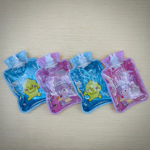 Hot Water Bag Transparent| for period cramps | for Pain Relief Hot bag | Small Cute Mini Size Hot and Cold Winter Water Bag | Hand Warmer Hot Bag| Hot Bag for girl| 4 Pieces Set