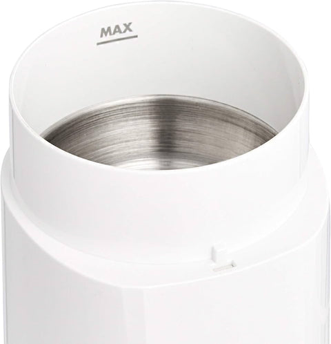 Amazon Basics Electric Coffee Grinder - White