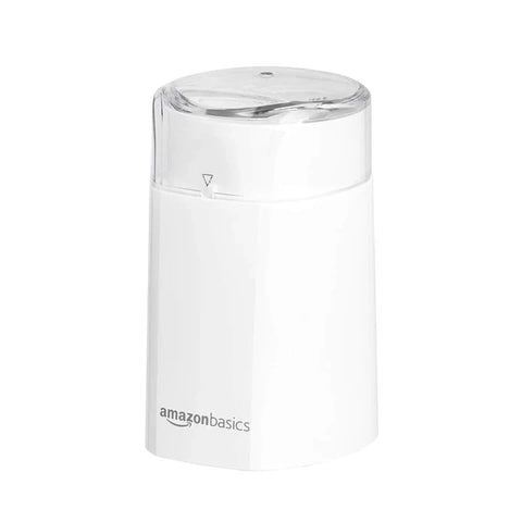 Amazon Basics Electric Coffee Grinder - White