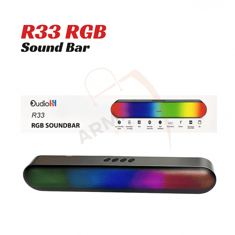 Audio H R33 RGB Soundbar - Best Bluetooth Soundbar