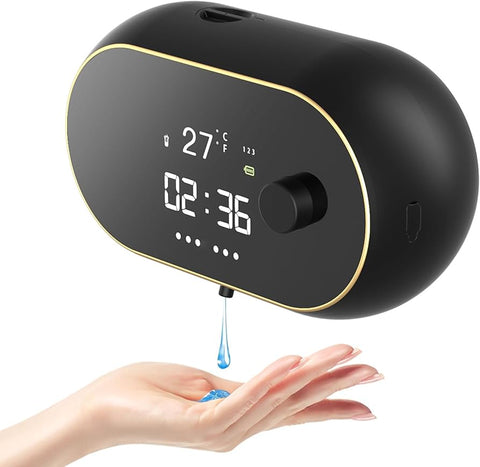 Automatic Foaming Soap Dispenser – Rechargeable Touchless Sensor Wall-Mounted Hand Sanitizer & Liquid Soap Dispenser