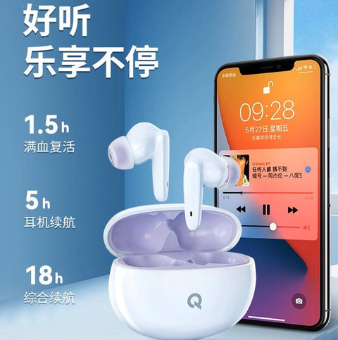 Boat Q Music ET41 Earbuds - Stylish, Strong Bass, Amazing Sound Quality, and Bluetooth Earbuds