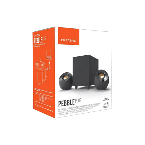 Creative Pepper Plus 2.1 - Powerful Bass Speaker System for PC & Laptop