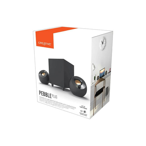 Creative Pepper Plus 2.1 - Powerful Bass Speaker System for PC & Laptop