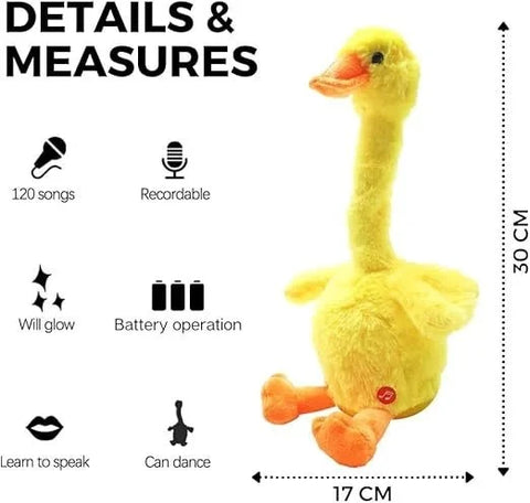 Cute Dancing & Talking Duck Toy – Fun Interactive Playmate for Kids
