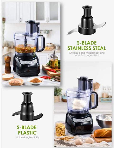Decen Food Processor - FP9024A-GS