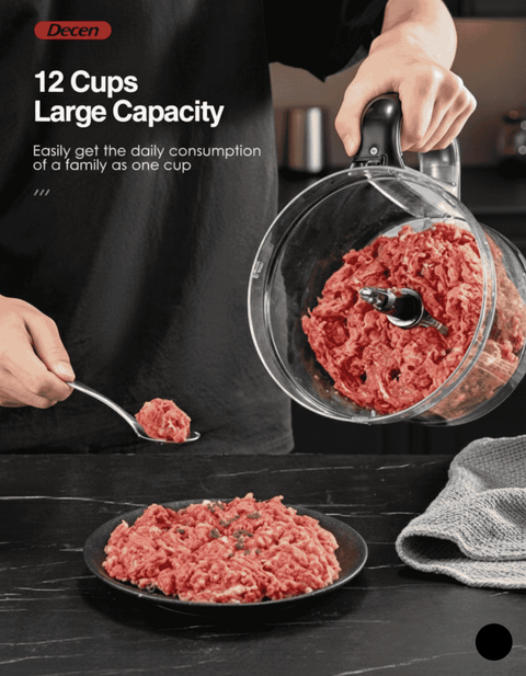 Decen Food Processor - FP9024A-GS
