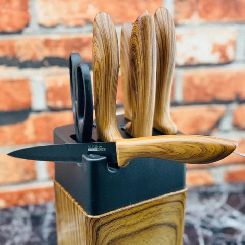 DIEO Kitchen Knife Family Set - Pack of 7