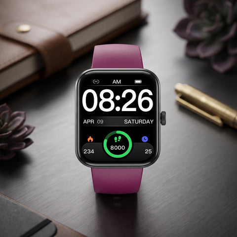E22 Smart Watch – HD Bluetooth Calling Smartwatch with Heart Rate, Fitness Tracking