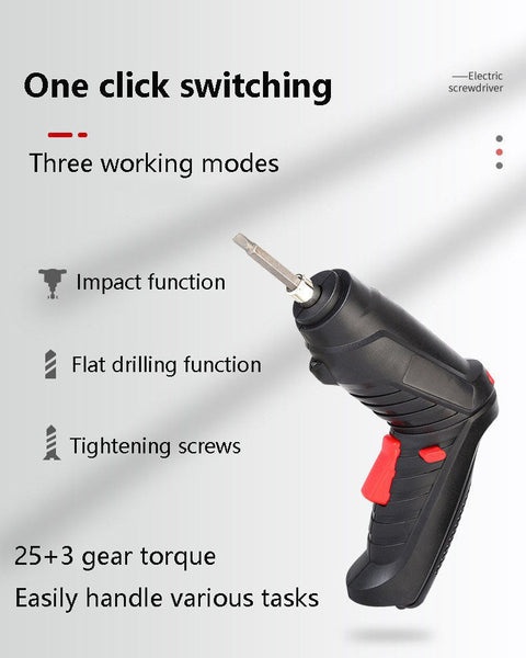 EAMOM Portable Household Electric Screw Driver Set