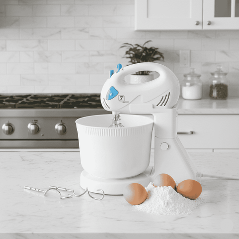 Euron 7 Speed Electric Hand Mixer with Bowl - EHM-7100W