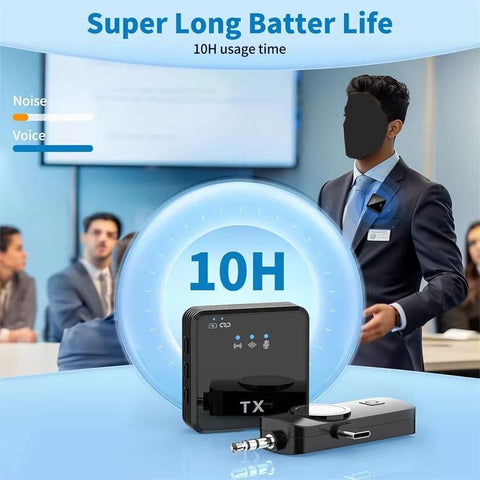 F11-2 3 in 1 Wireless Microphone - For Mobile Phone Video Recording, Vlogging, and for Studio Use
