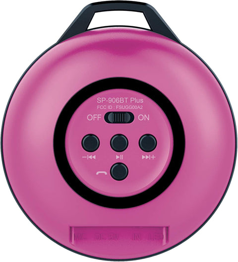 Genius SP-906BT Plus Portable Bluetooth Wireless Speaker - Extra Bass, Clear Sound and BT AUX DC Speaker -555