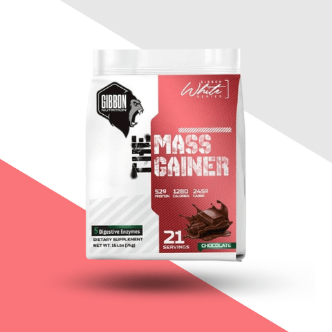 Gibbon Nutrition White Series Mass Gainer 7kg (21 Servings)- Chocolate