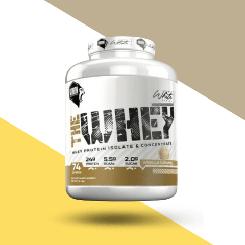 Gibbon Whey Protein Vanilla Caramel Flavour 2.25kg (5Lbs)