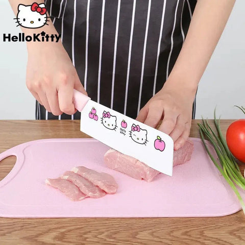 Hello Kitty Meat Cleaver - Sharp, Durable, Stylish, and Stainless Steel