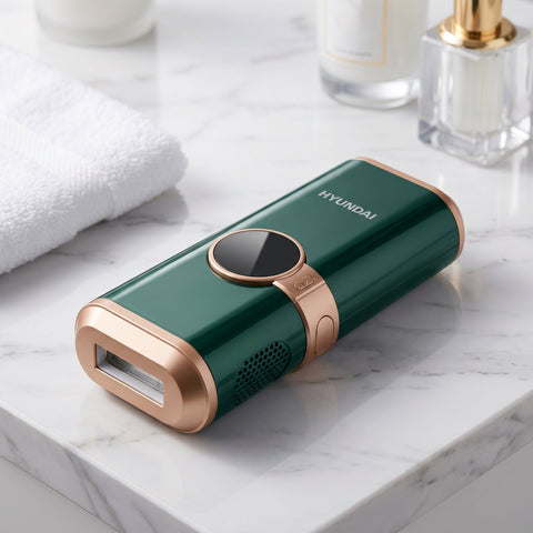 Hyundai Portable Ice Cooling IPL Laser Hair Removal Device – Professional At-Home Hair Removal System