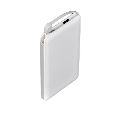 IHIT 4000mah Basic Power Bank With Built-in Cables - Ultra-slim & Credit Card-sized Power Bank