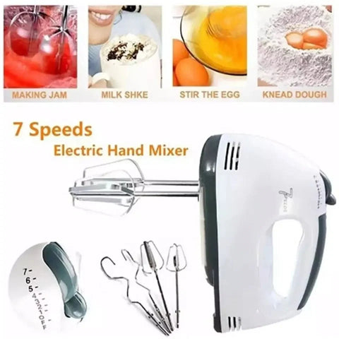 Imported Egg Beater and Hand Mixer - Powerful Kitchen Hand Mixer