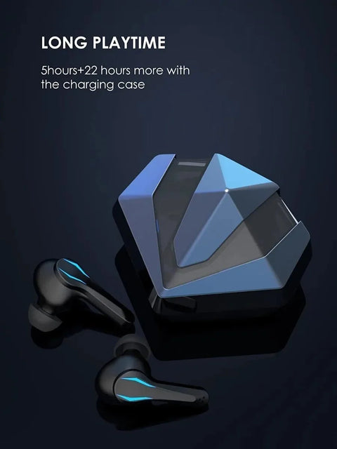 Occiam MD012 Gamer Wireless Bluetooth Earbuds - True Wireless, Deep Bass, Long Battery Life