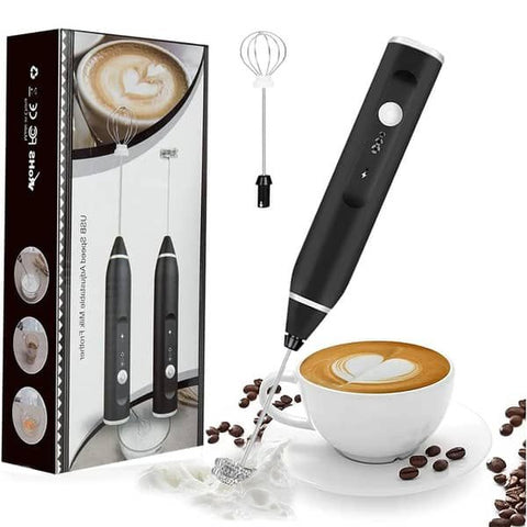 Rechargeable Coffee Beater & Milk Frother